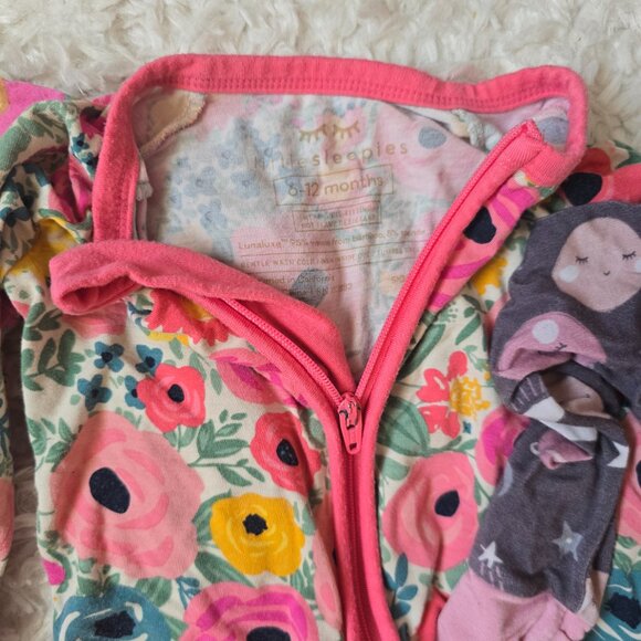 Long Sleeve Bamboo Pajamas (6-12 months) - Picture 4 of 9